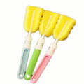 Big Size  Cleaning Bottles and Cups Brush Water Bottle Brush Sponge Plastic Handle Brush