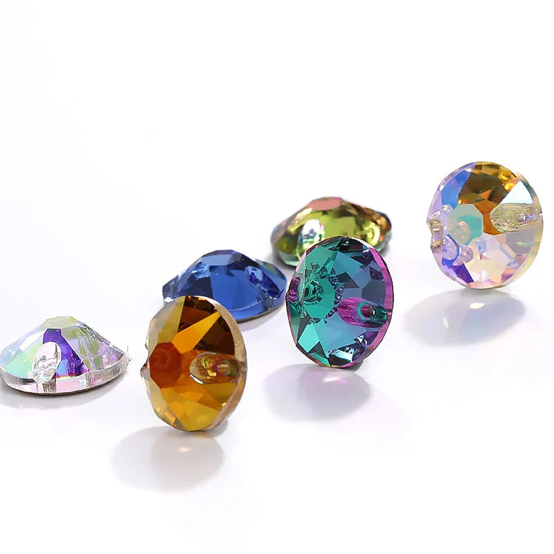 Xichuan Xirius Shaped Sew on Crystal Stones K9 Glass Flatback Rhinestone for Clothes Bags Shoes Dress