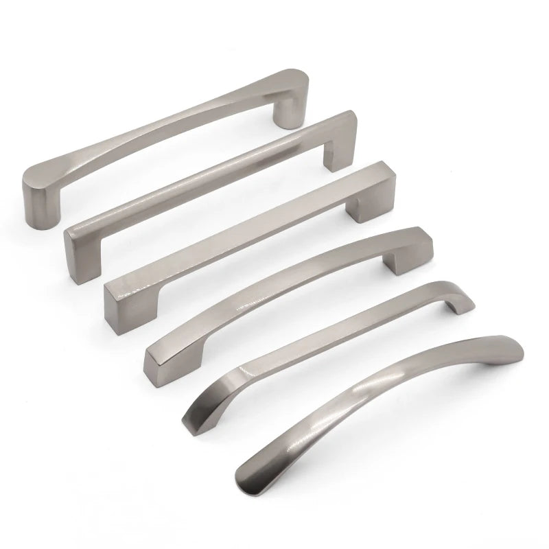 Factory Direct 128mm 160mm Black BSN Aluminum Alloy Furniture Cabinet Pull Handle