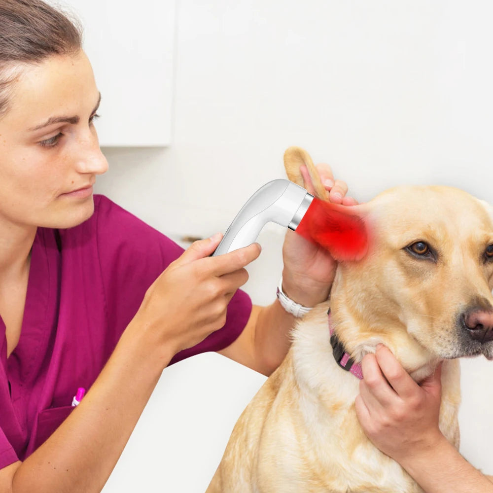 Handheld Red Light Laser Therapy Device Animal Pain Relief Treatment Portable Pain Relief Red Light Therapy Personal Care Device MegaBDM