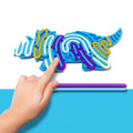 Silicone Maze Sensory Toy for Kids With Autism Quiet Fidget Quiet Touch Toys With 18 Strings