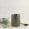 Retro Antique Hotel Home Furnishings Incense Lamp Decoration Creative Home Decoration Hollow Bronze Melting Wax Lamp