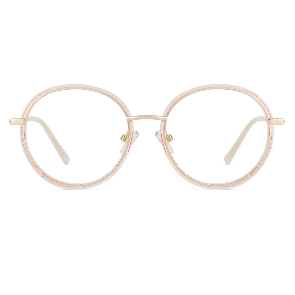 Factory Sale Hot Luxury New Glasses Frames Optical TR +METAL Vintage Eyeglasses Frames