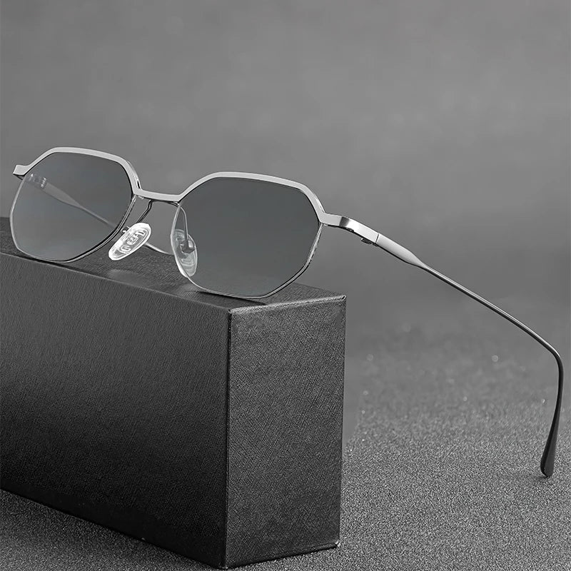 HBK Vintage Sunglasses TAC Polarized UV400 Lenses Half Frame Eyewear Custom Print Logo Fashion Men Women Pink Shopping Driving