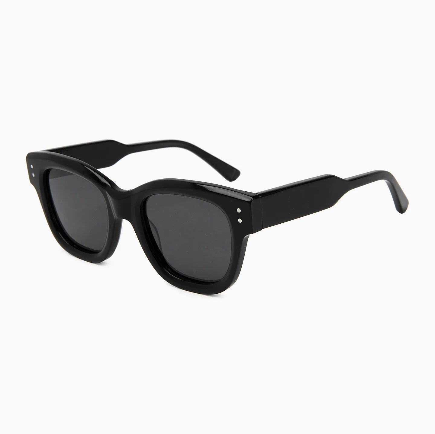 Vintage Polarized Sunglasses Uv400 Retro Luxury Brand Acetate Glasses 2025 Shades Oversized Square Ladies Sunglasses