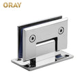 ORAY Manufacturer Shower Room Glass Hinge Stainless Steel Bathroom Glass Clamp Door Accessories Hardware 90 Degree Shower Hinge