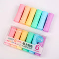 Creative Student Stationery Shaped Color Highlighter Pen Set Marker Water  Pen Oblique Tip Signature Writing Pen Gel