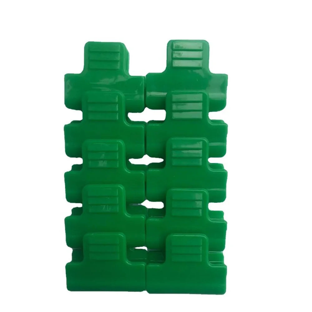 Blue Green Orange 11mm Plastic Film Garden Netting Buckle Clip Reusable Greenhouse Film Clips