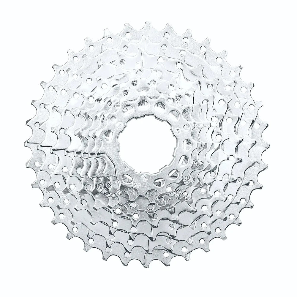 MEIJUN 10-Speed Steel Road Bike Cassette with 11-36T Teeth Ultralight Flywheel 36 Sounds Sensitivity
