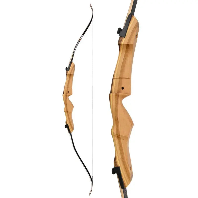 Sanlida Songzu 48/54 Inch 10-22LBS Archery Wooden Bow Takedown Recurve Bow Hunting Kids With Competitive Price
