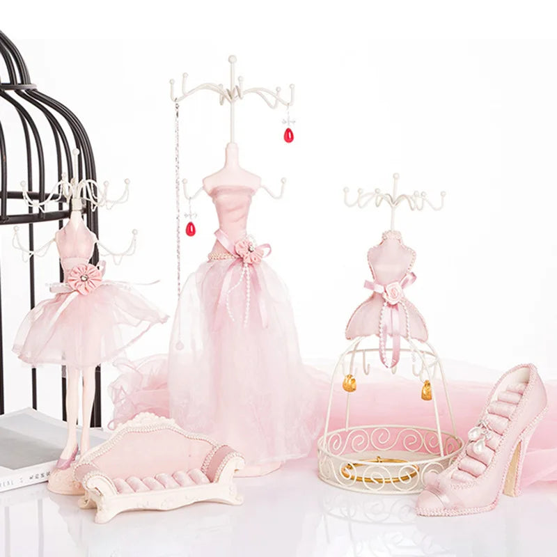Wholesale Creative Gift Jewelry Storage Wedding Gift Resin Ornaments Jewels Display Rack