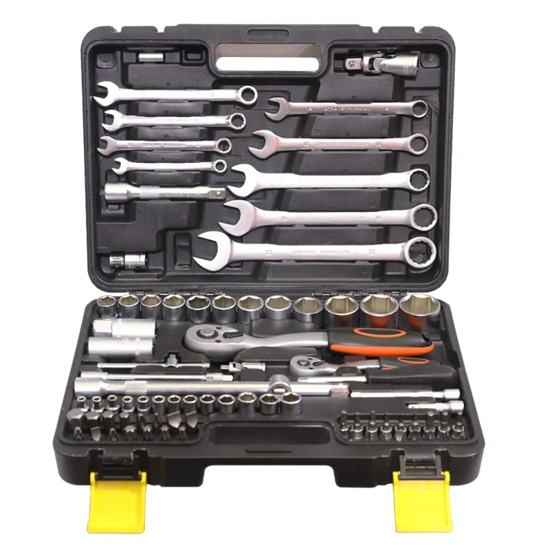 Srunv Goodking 72 T 82 Pcs Socket Wrenchcombination Spanner Tools Kitauto Repair Socket Wrench Tools Set