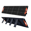 Portable Foldable Monocrystalline Solar Panel Kit 120W 18V >23% Efficiency Glory Solar GSM-120W Handle Outdoor Camping Traveling