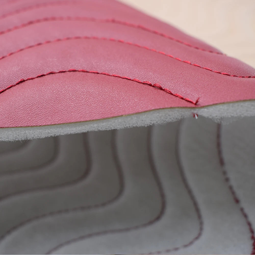 Ultrasonic Quilted Pu Leather Fabric  Fat Quarters for Sofa Furniture Car Mat