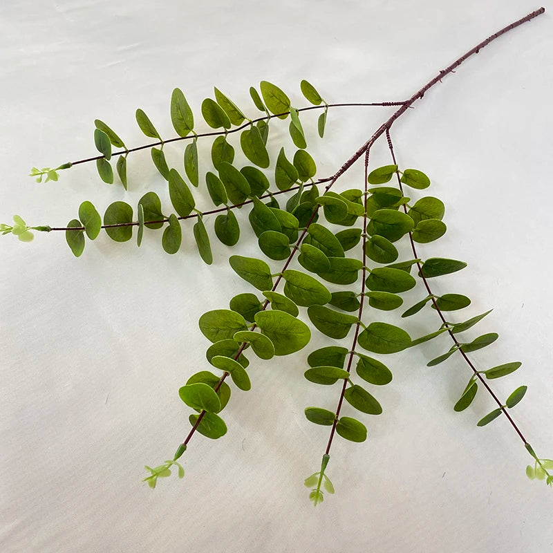 5-fork 3d Printed Gold Leaf for Wedding Decoration Artificial Plants