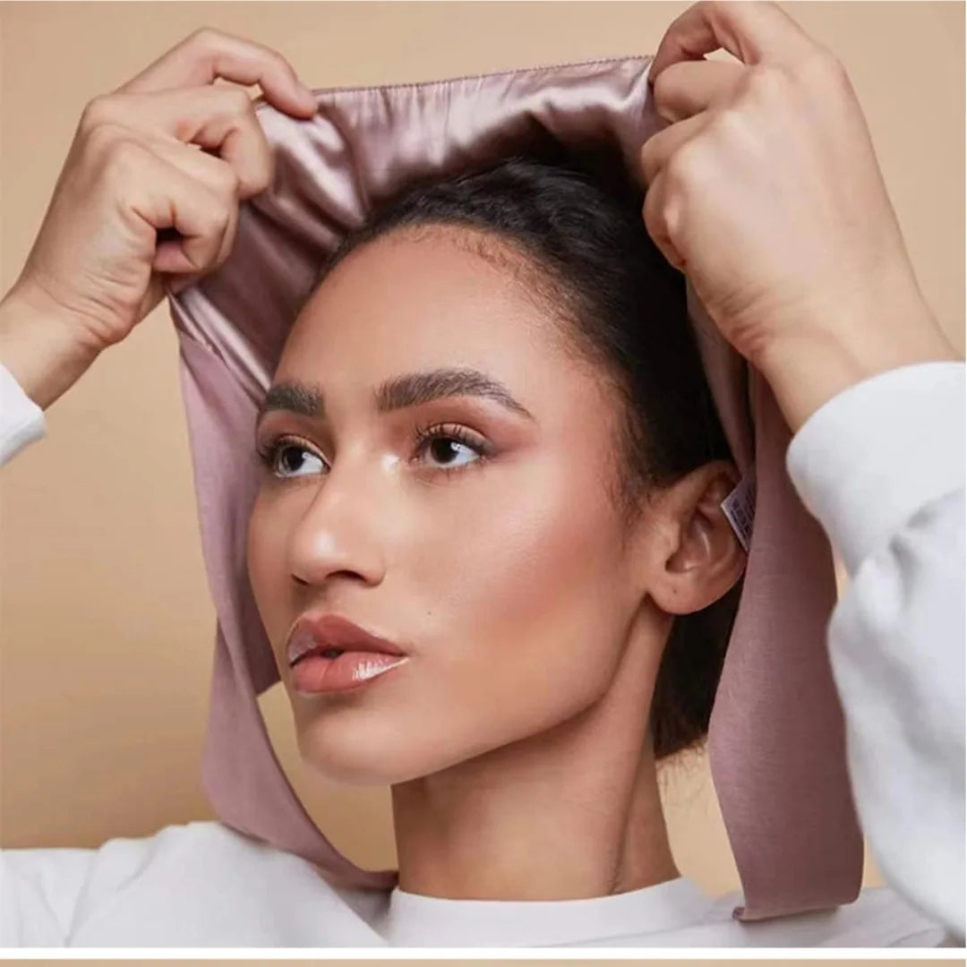 SongMay New Wholesale Muslim Cotton Underscarf Women Undercaps Jersey Satin Lined Silk Inner Hijab Caps