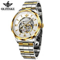 OUPINKE 3190 New Hot Selling Stainless Steel Oem Watch Bands  Tourbillon Fashion Automatic Mechanical Mens Wrist Watches