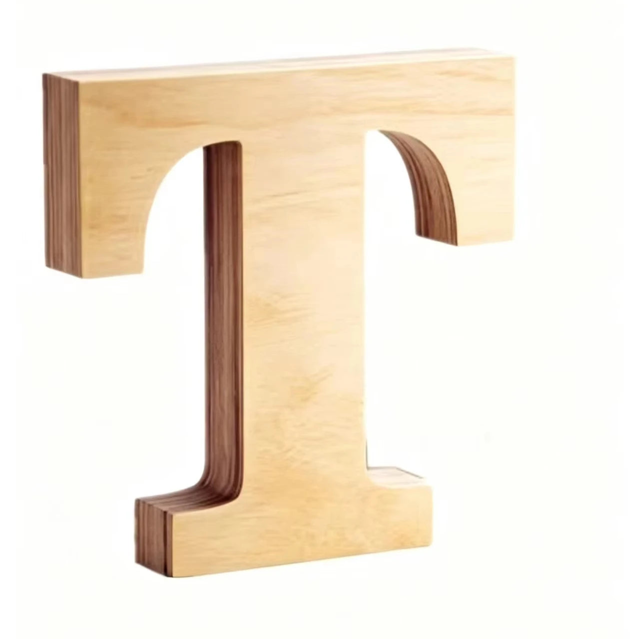 Home Decor Wood Crafts Wooden Alphabet Letters