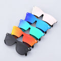 In Stock Frameless 1-piece Big Lens Oversized UV400 Polarized Sunglasses Fashion Sun Glasses 2020 From Guangzhou Factory