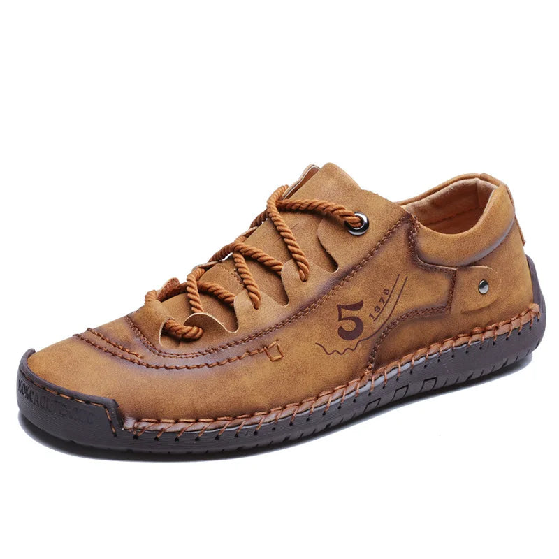 Fashion Walking Style High Quality Men Casual Shoes Big Size Soft Anti-slip Flat Casual Shoes