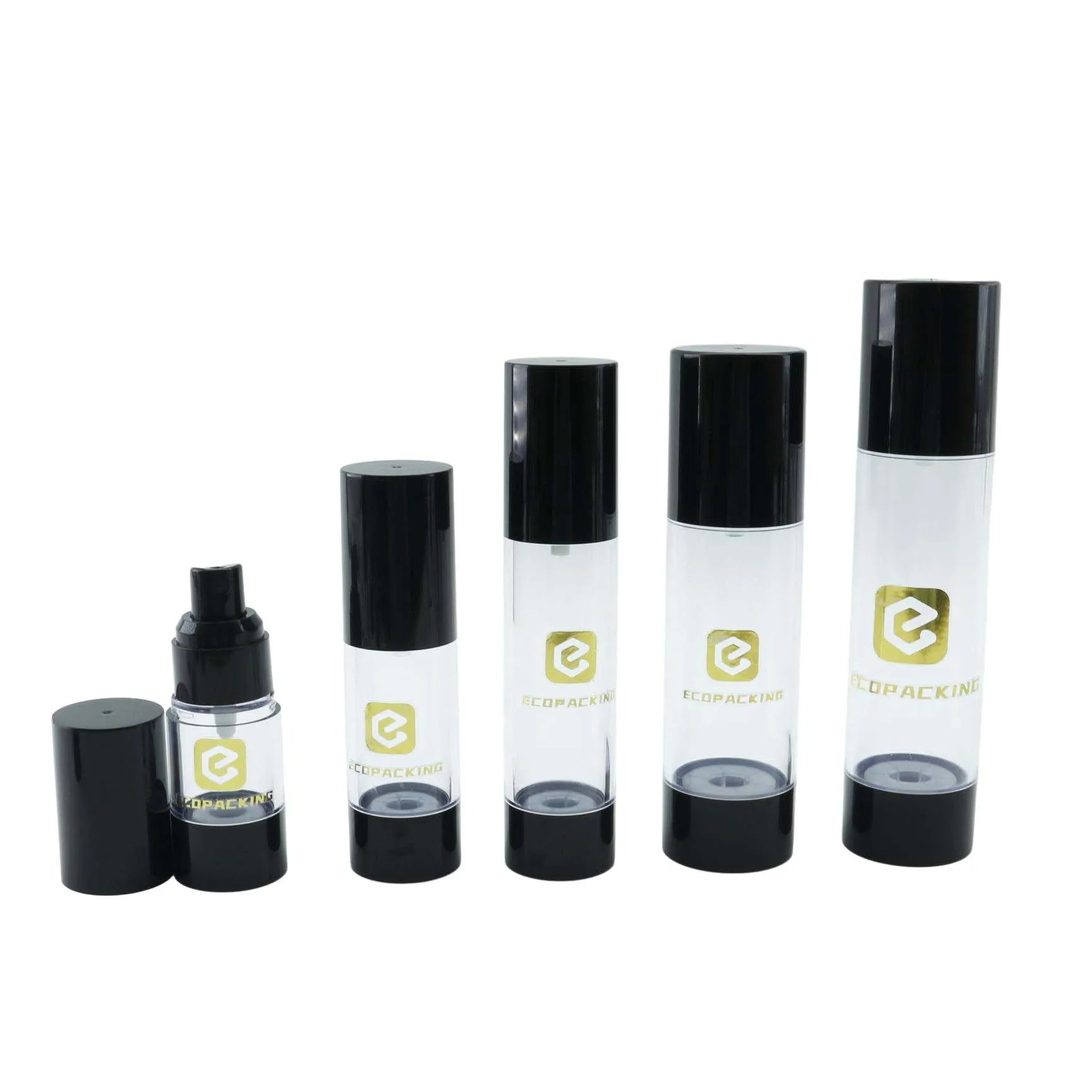 Custom Empty 30ml 50ml 60ml 2oz 100ml Eco Friendly PCR PET Hair Body Face Cosmetic Plastic Airless Fine Mist Pump Spray Bottle