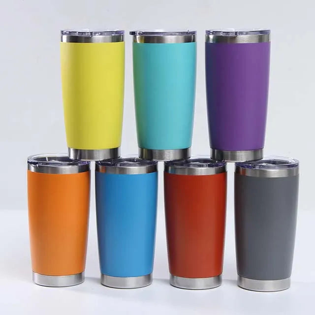 Travel Stainless Steel 20oz Wholesale Double Walled Tumbler with Lid 20oz Tumblers