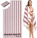 Wholesale Personalized Sand Free Absorbent Oversized Composite Material Eco-Friendly Floral Large Stripes Design Quick Dry Beach