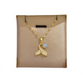 New Gold Plated Stainless Steel Whale Tail Link Chain Necklace-Gift