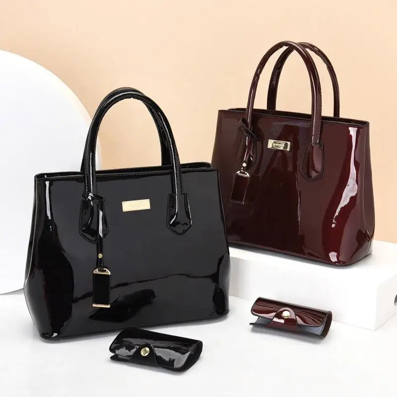 2026 Glossy New Designer Luxury Bags for Ladies Match Shoes Cross Chest Bag Shoulder Girl Purses Trendy Big Handbags Women
