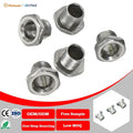 Stainless Steel Internal Thread Hex Socket Grub Set Screws M2 M3 M4 M6 M10 M14 1/4-20 3/8-16 UNC Hollow Tooth Tube With Nut