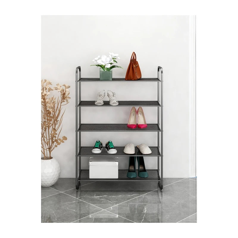 New Style Nordic Multi-layer Shoe Rack Metal Shoe Rack Household Doorstep Furniture Storage Metal Shoe Rack