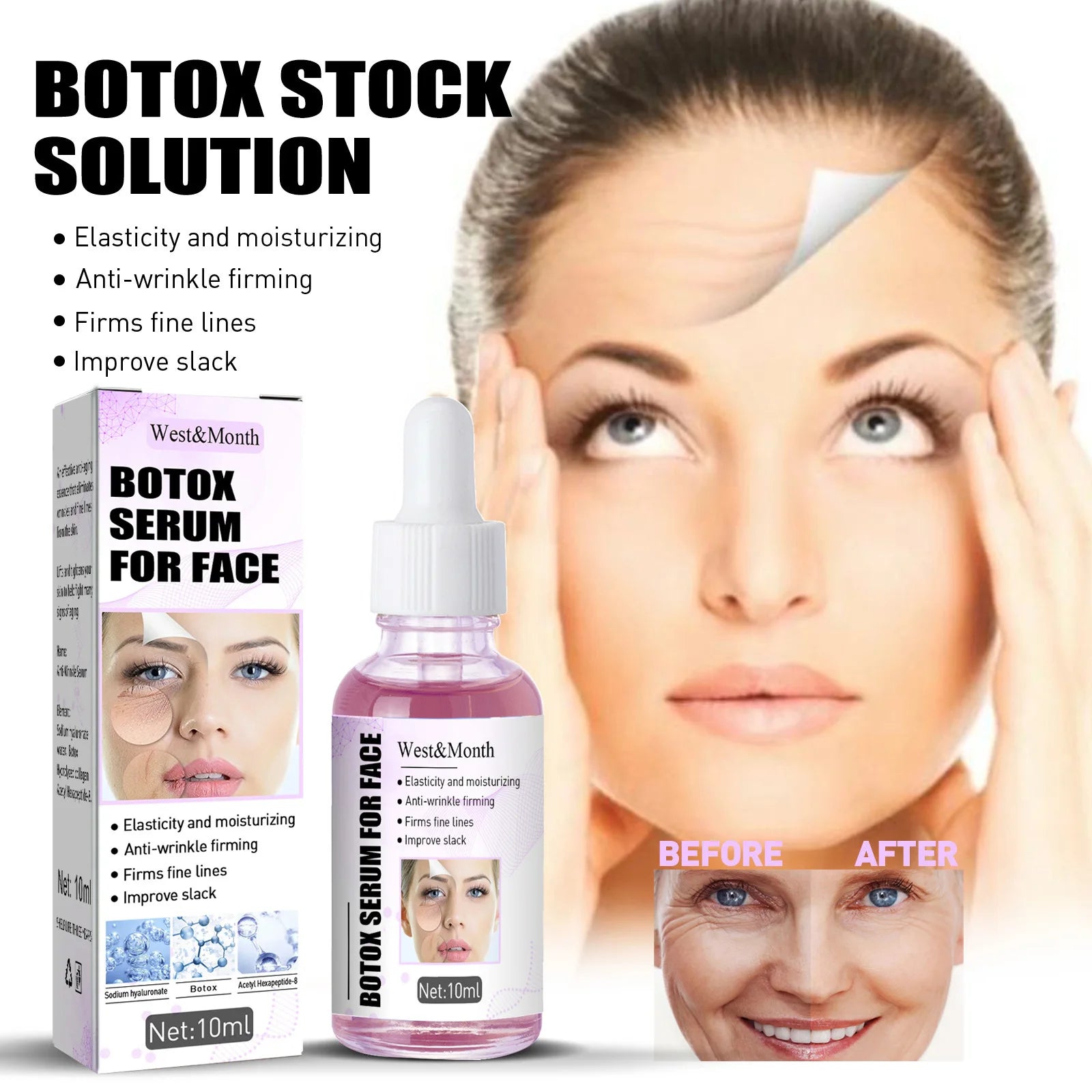 Wholesale Elasticity and Moisturizing Firm Fine Lines Anti Wrinkle Anti-Wrinkle Facial Essence