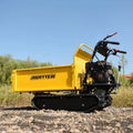 AUSTTER China Manufacturer Tracked Powered Mini Small Wheel Barrow Concrete Buggies Garden  Mini Dumper 500kg