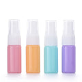 New Arrival 10ml Macaron Colorful Cylinder Glass Refillable Perfume Essence Oil Bottle Pump Sprayer Cosmetic Screen Printing