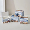 Ocean Wind Undersea Wooden Box Decoration Mediterranean Style Beach Wooden Box