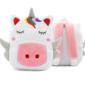 Cartoon Animal Design Plush Material Schoolbag Toddler Kids Bag Backpack for Children Boy and Girl