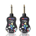 Guitar Wireless Transmission System Electric Wireless Guitar System Transmitter Receiver with Reverb Treble Bass Adjustment