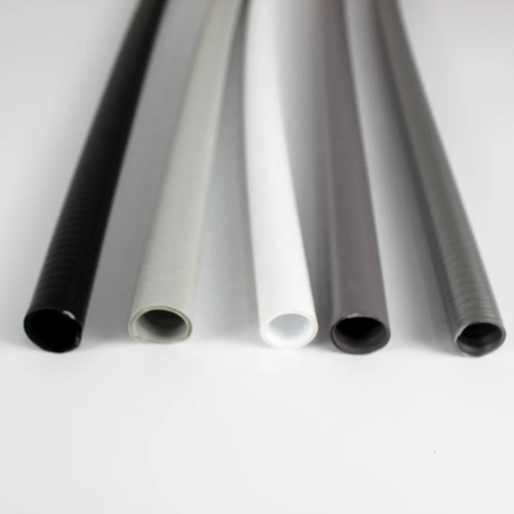 High-Strength Flexible Helix Reinforced 4-Hole Dental Handpiece Suction Pipe PVC Tubes Connector 10m Length 6-24bar Pressure
