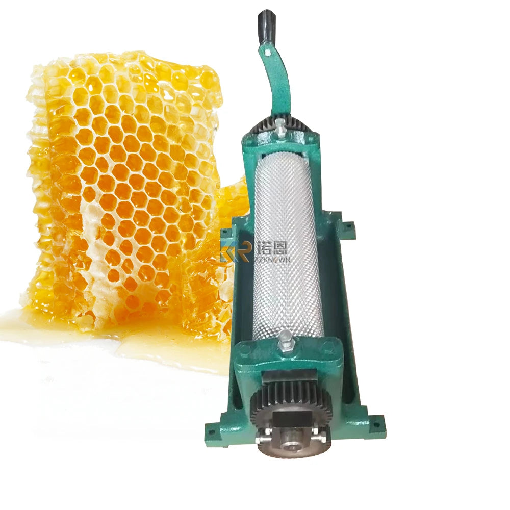 2025 New Bee Wax Embossing Roller Machine Making Stamper Beeswax Honeycomb Foundation Press