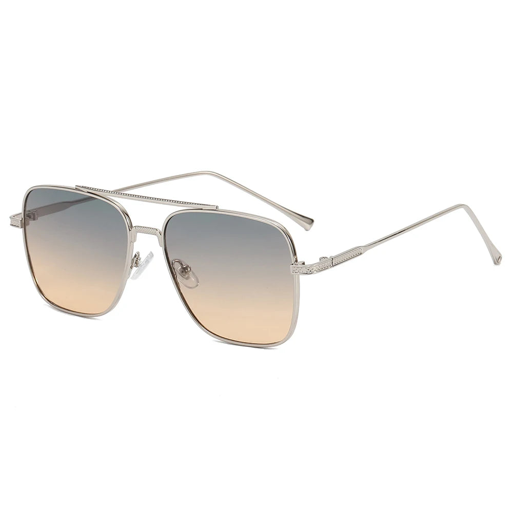 Superhot Eyewear 22061 Fashion Men Sun Glasses 2022 Square Metal Sunglasses