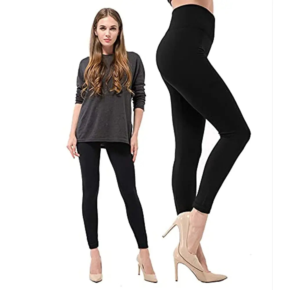 Hot Sale Custom Winter Leggings for Women High Waist Stock China Manufacturer Breathable Knitted Casual Low Price Warm Leggings