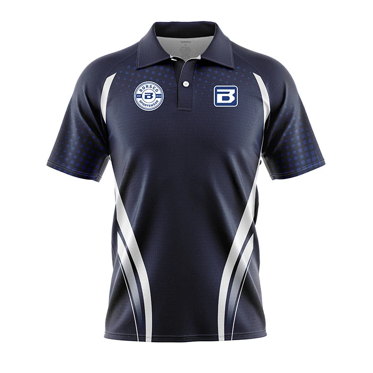 OEMODM Men Slim Fit Polyester Bowling Jersey Clothes 220 Grams Digital Sublimation Print Cheap Option Made in Pakistan Factory
