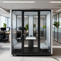 Private Capsule Indoor Silent Pods Tiny Working Soundproof Booth Meeting Prefab Price Acoustic Portable Home Office Pods