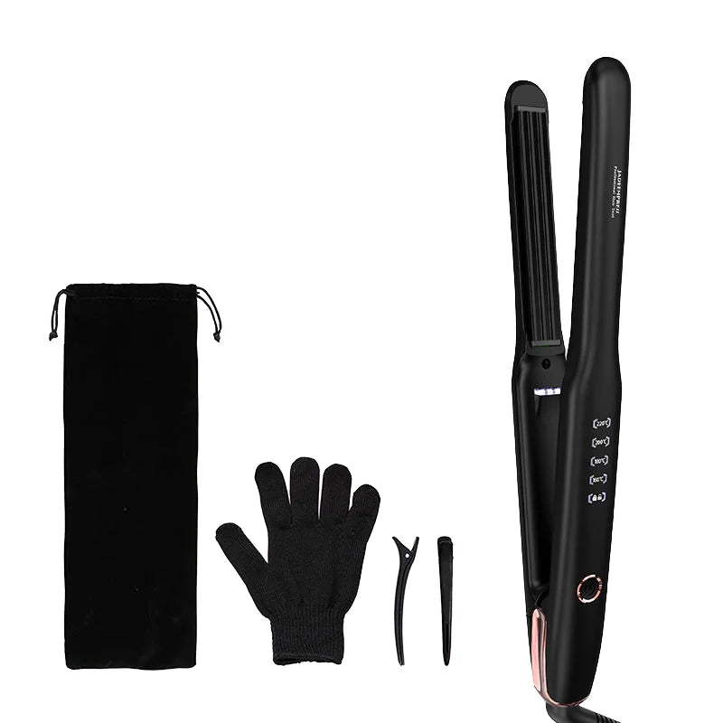 Wholesale Professional Titanium Ceramic Electric Flat Iron LED Hair Straightener Multifunction for Household Hotel