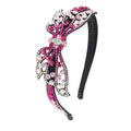 HX-073 New Rhinestone Fashion Adult Hairband Korean Temperament Headband Diamond Crystal Non-slip Pressure Hair Headdress