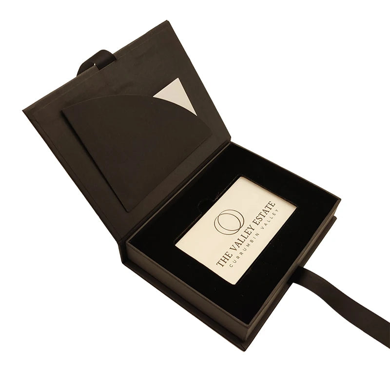 Small MOQ Credit Card/VIP Card/Membership Gift Card Box Packaging