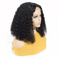 YesWigs Cheap Lace Front Wig Natural Color Kinky Curly Remy Hair Short Bob Wigs for Black Women Hd Lace Frontal Wigs Human Hair