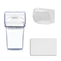 Acrylic Nails DIY Clear Stamper Template Transfer Silicone Nail Art Stamper