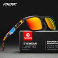 ADE WU KD332 KDEAM Classic 3D Logo Polarized Sun Glasses Outdoor Sports Ultralight Eyewear Dazzling Driving Sunglasses for Men