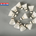 Lightweight Badminton Equipment BWF Approved Goose Feather Natural Cork Badminton Shuttle Cock Lingmei 90 Pro